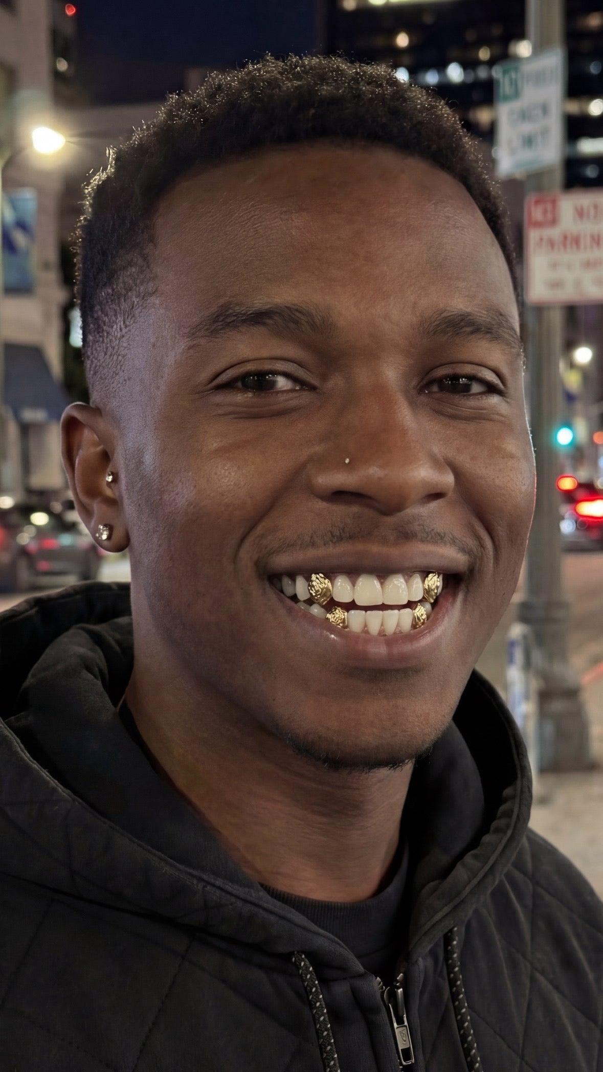 Solid Gold Rosecut Grillz