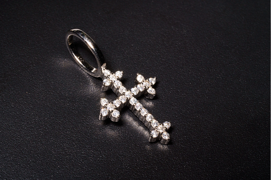 925 Sterling Silver Mini Cross Pendant